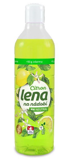 Lena Classic 500 g CITRON | Čistící a mycí prostředky - Saponáty - Saponáty na nádobí